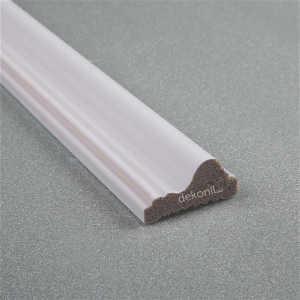 Destan Lackierbare Wandleiste - 4 cm
