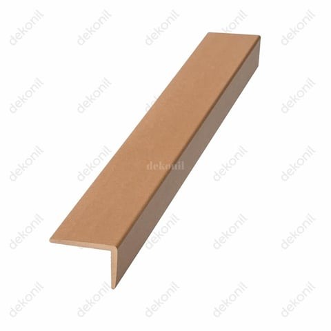 Eckprofil für WPC Terrassendielen - Teak