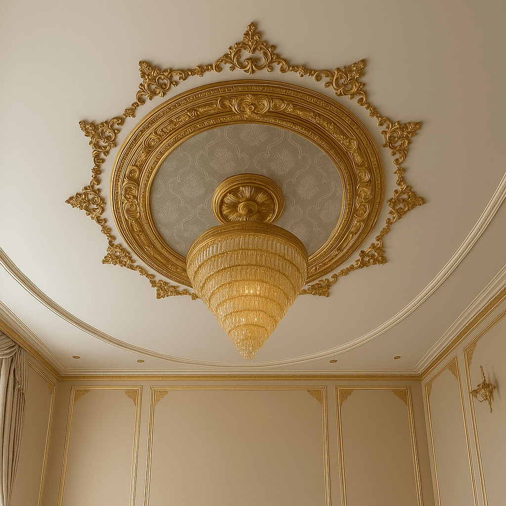 Ovale Palastdecke 90 cm