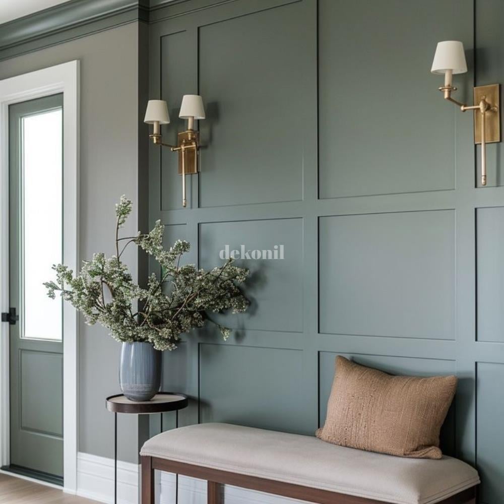 Skandinavische MDF Wandleiste 6×100 cm