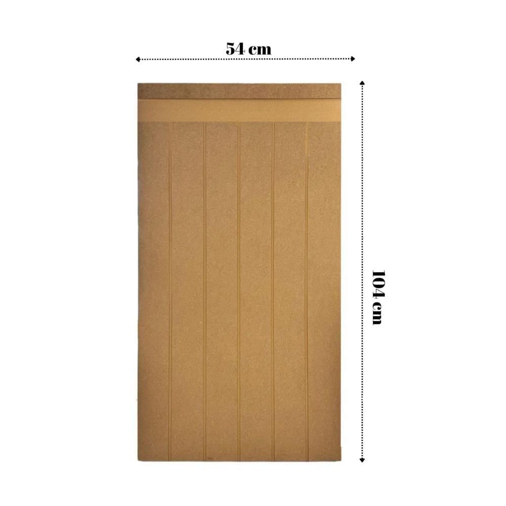 Skandinavische Wandpaneele MDF 54×104 cm