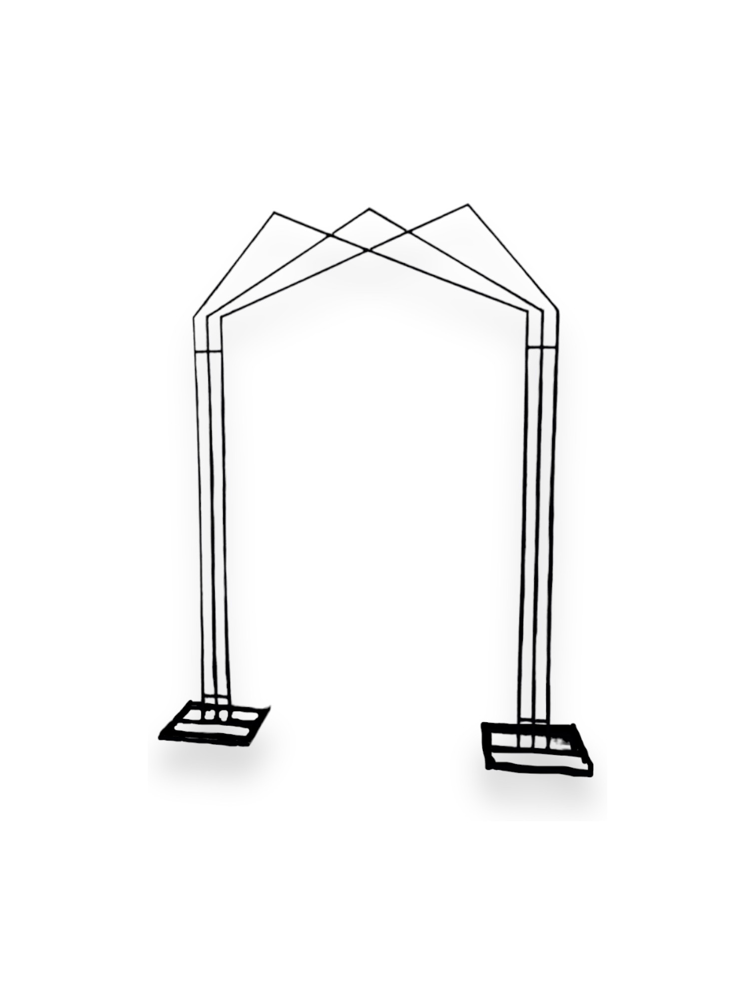 Backdrop Picas - Black