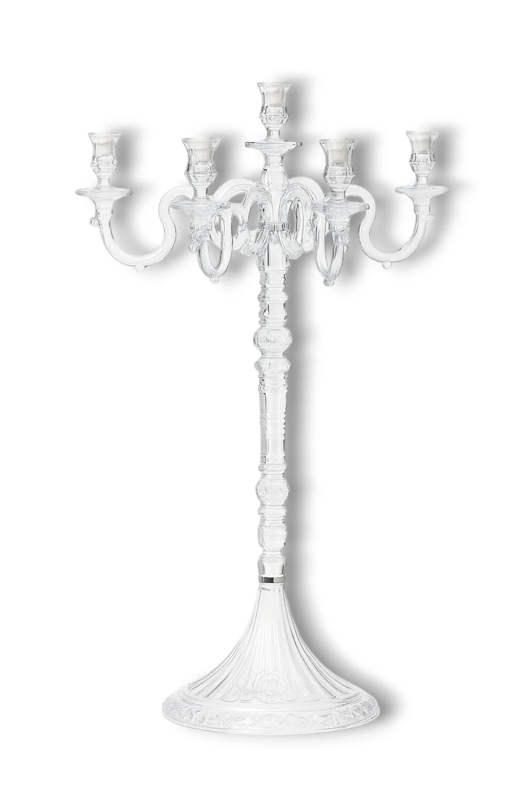 Kerzenständer 9 Transparent