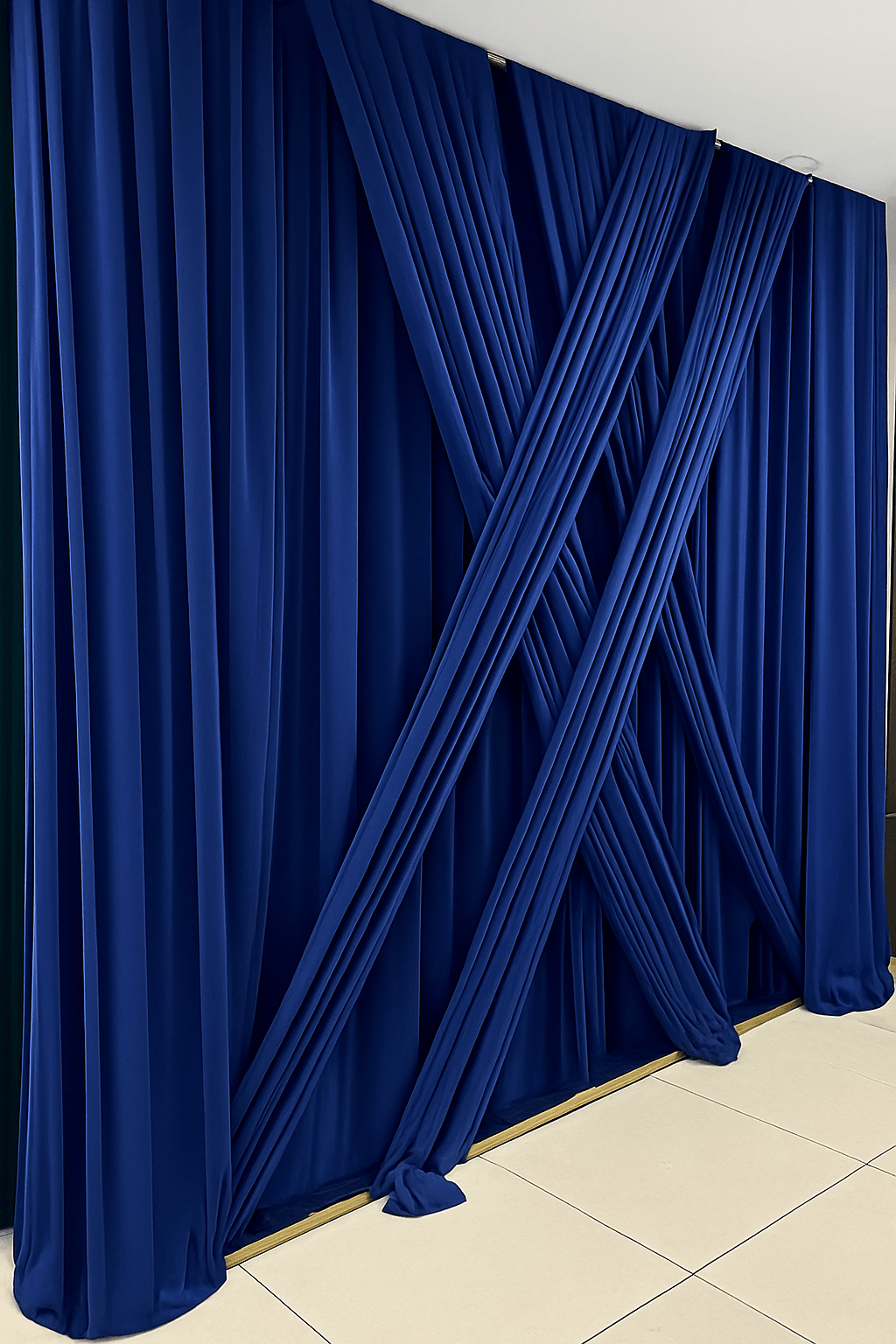 Vorhang-VIP - Blau
