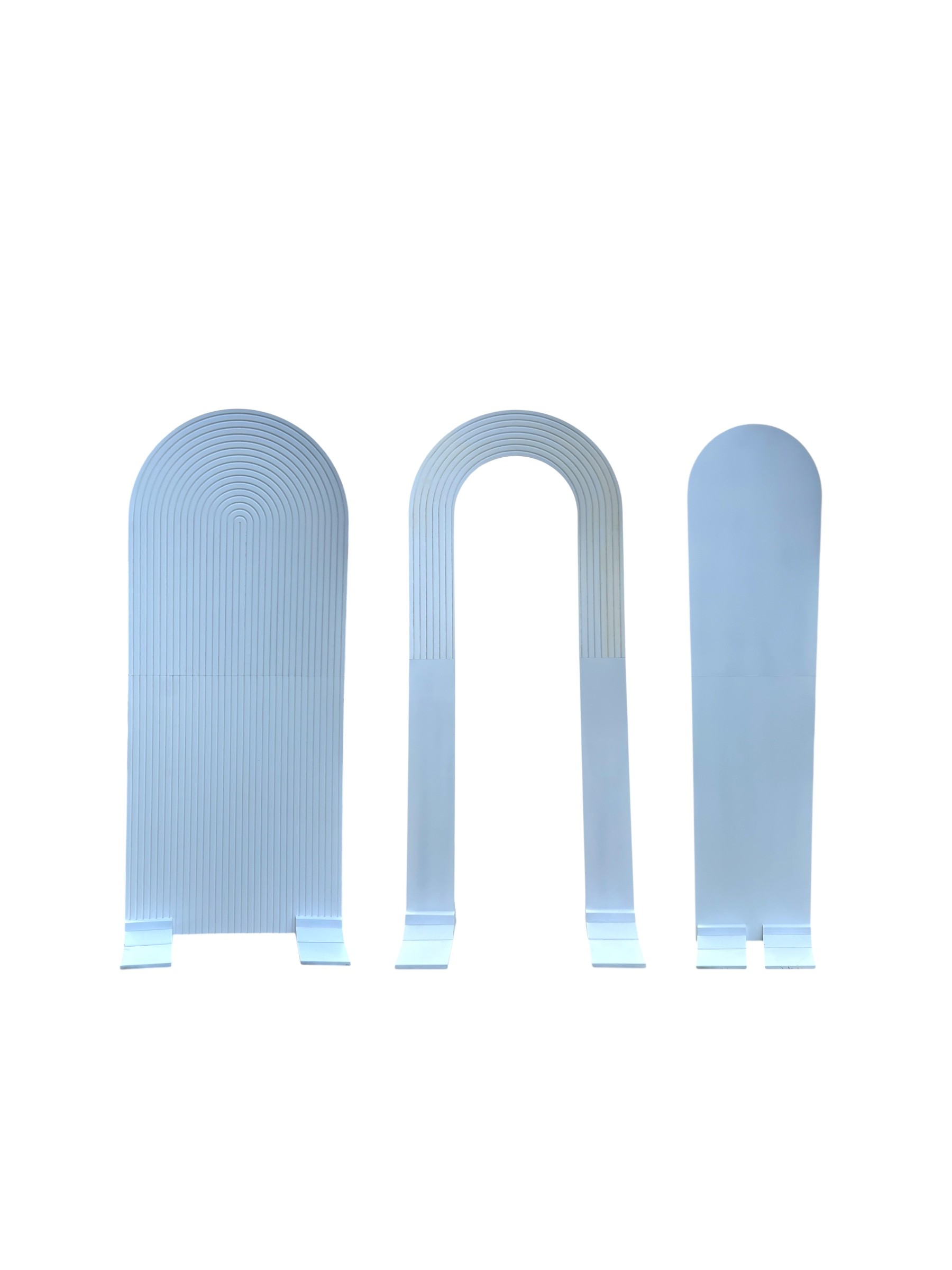 Wooden Backdrop Set Weiss