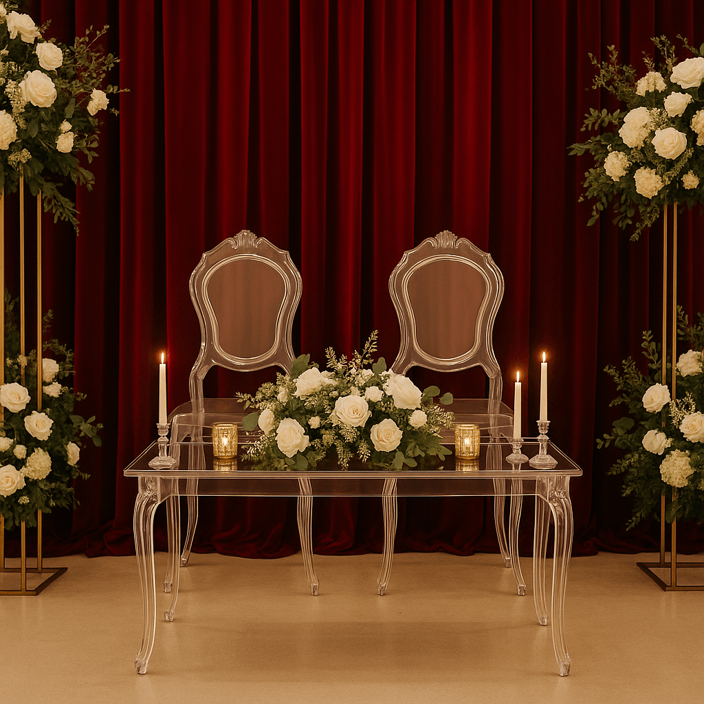 Plexi Tisch VIP