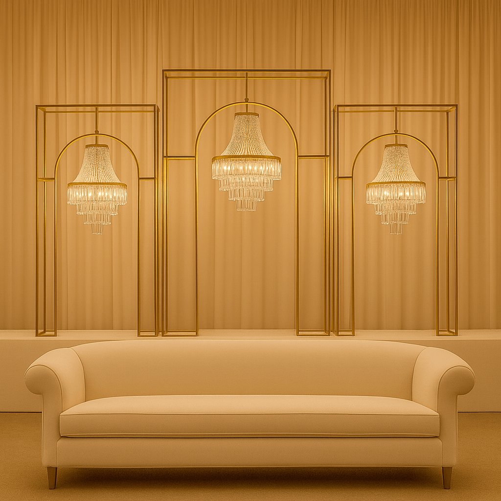 Backdrop Rechteck Set VIP