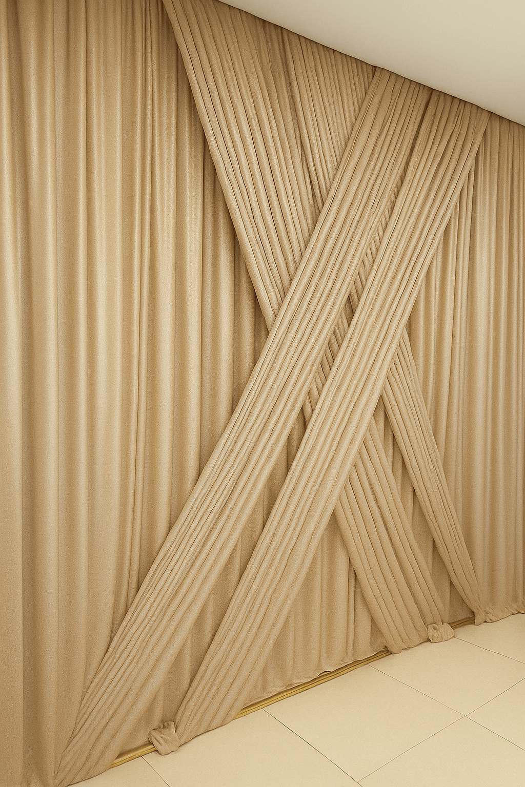 Vorhang-VIP - Beige