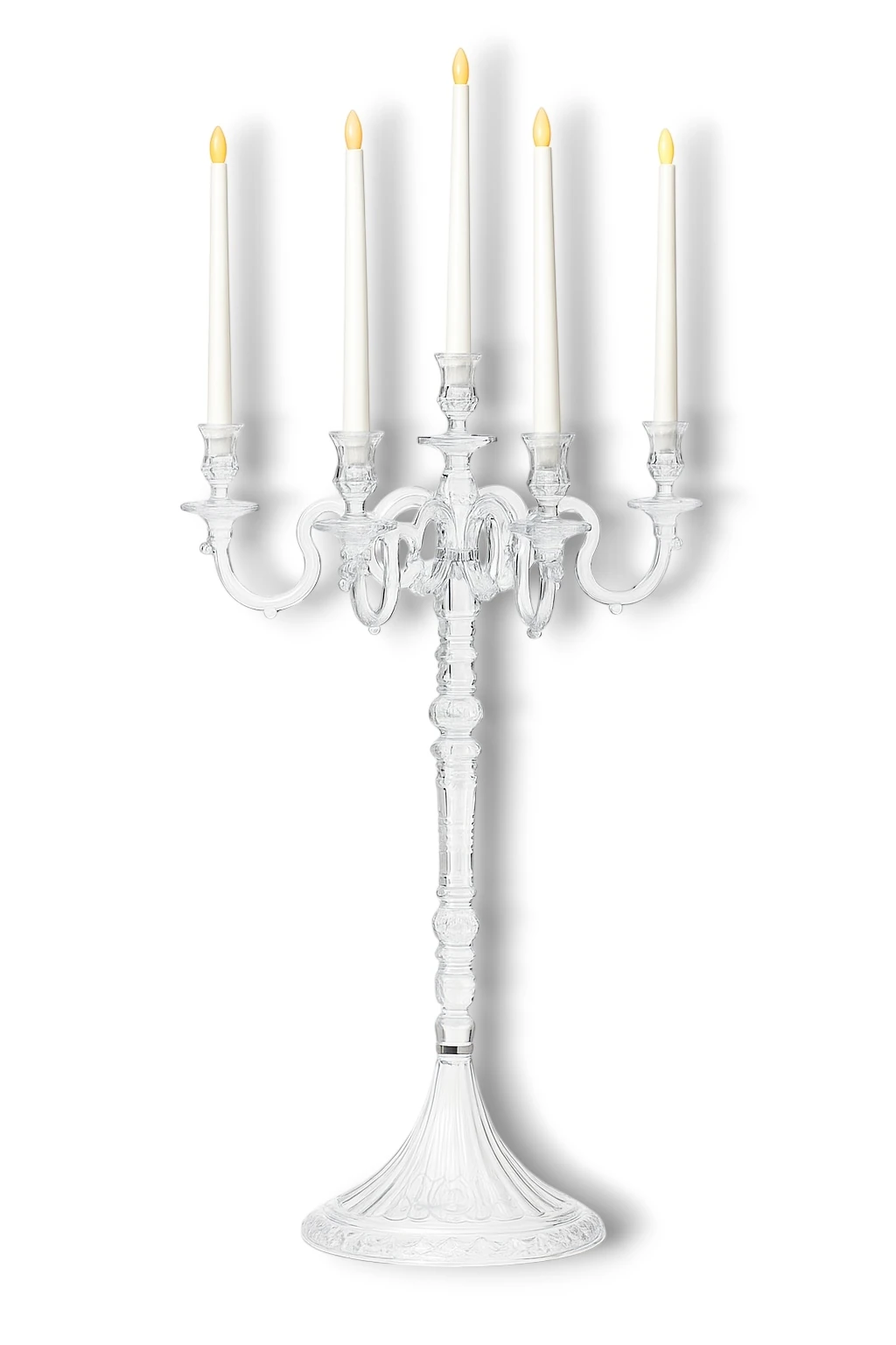 Kerzenständer 9 Transparent