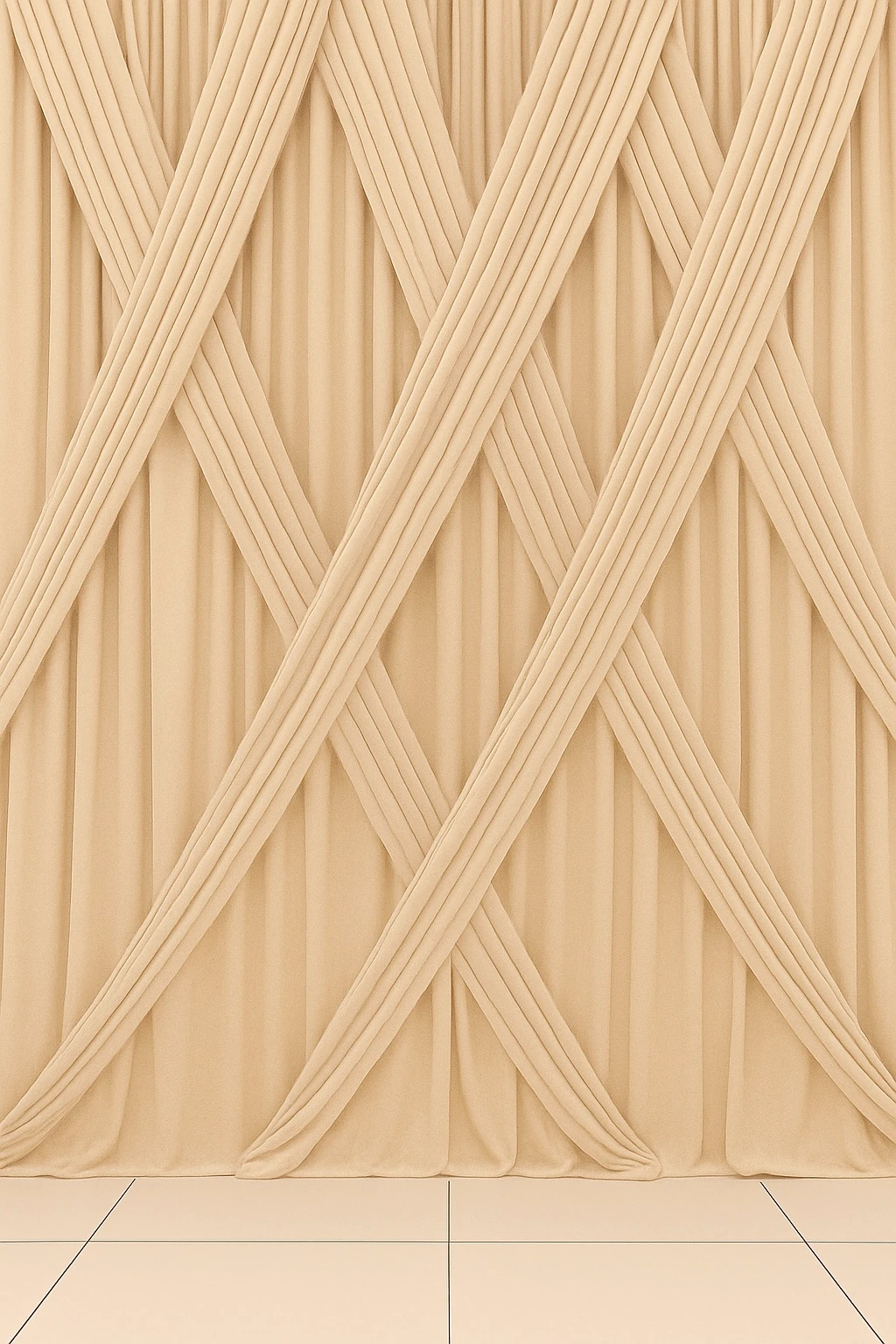 Vorhang-Low Budget - Beige