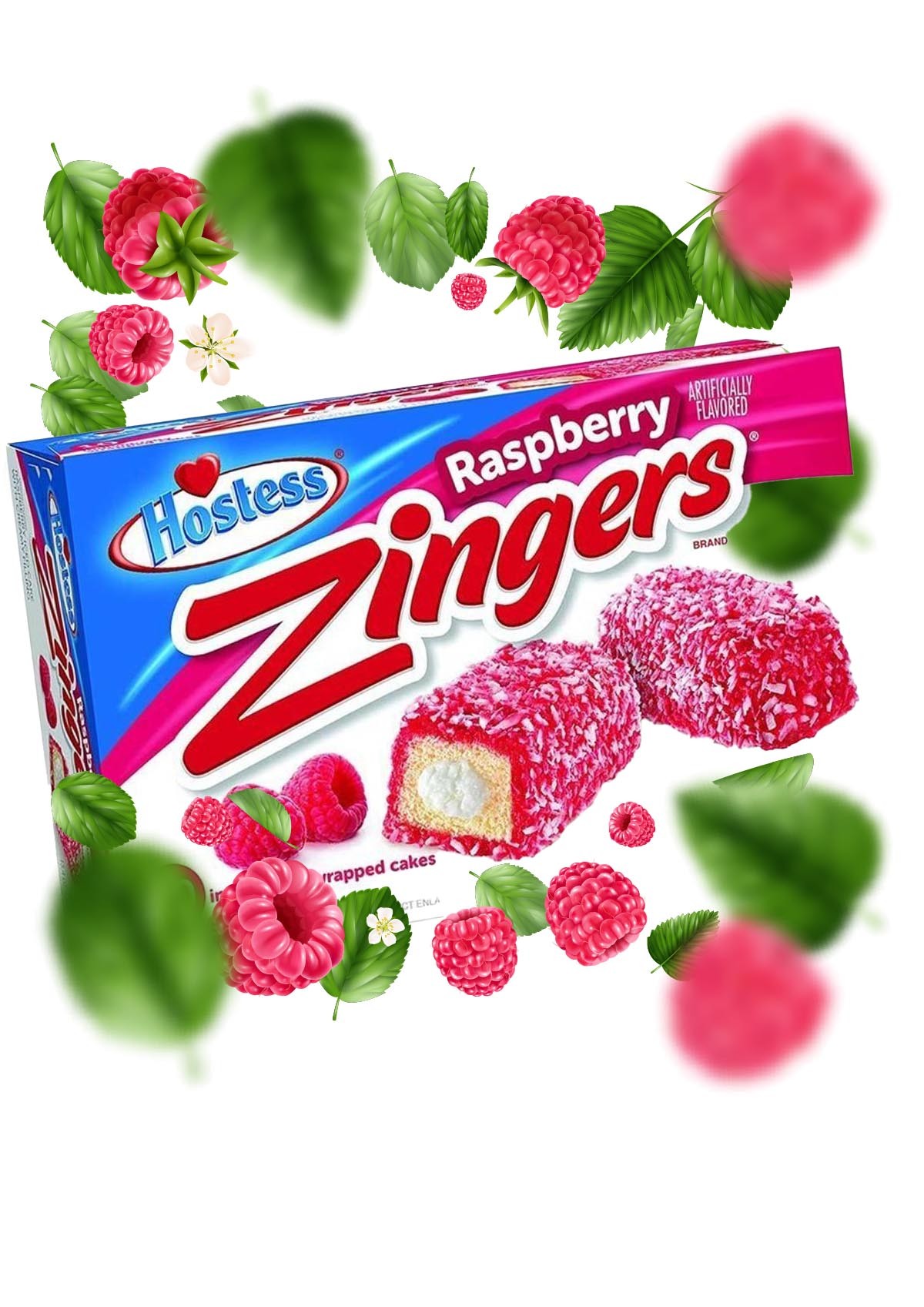 Hostess Zinger Raspberry - 1 Pck 12 Stck