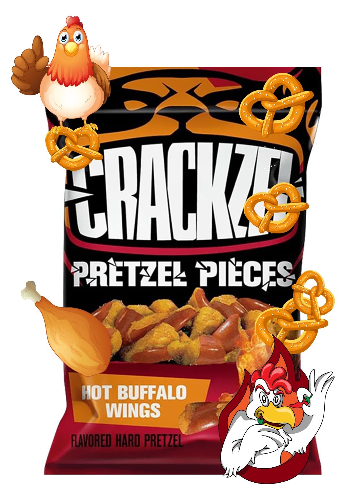 Crackzel Hot Buffalo Wings