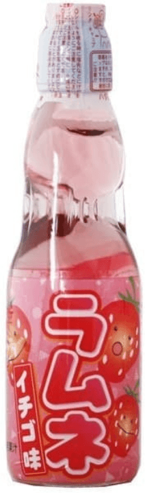 Hata Strawberry Ramune Soda 200ml