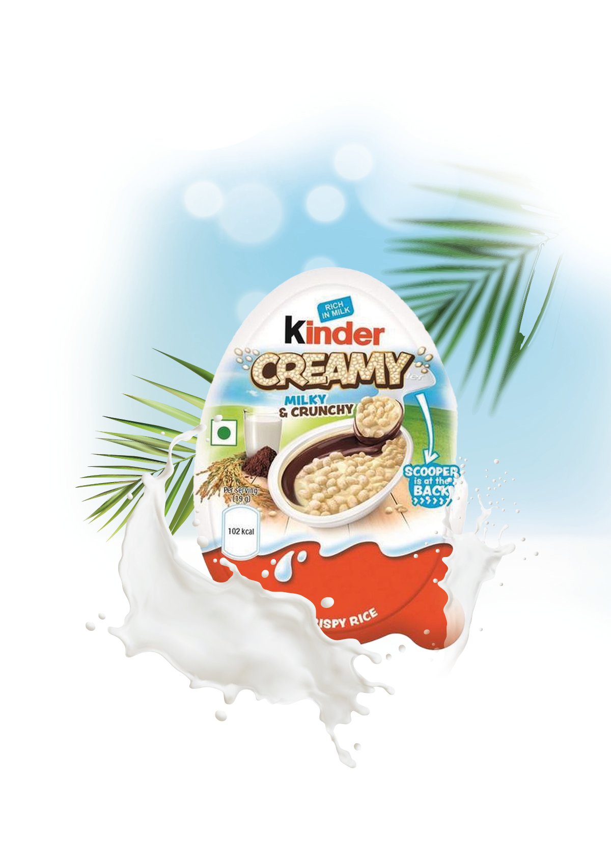 Kinder Creamy Milk & Crunchy