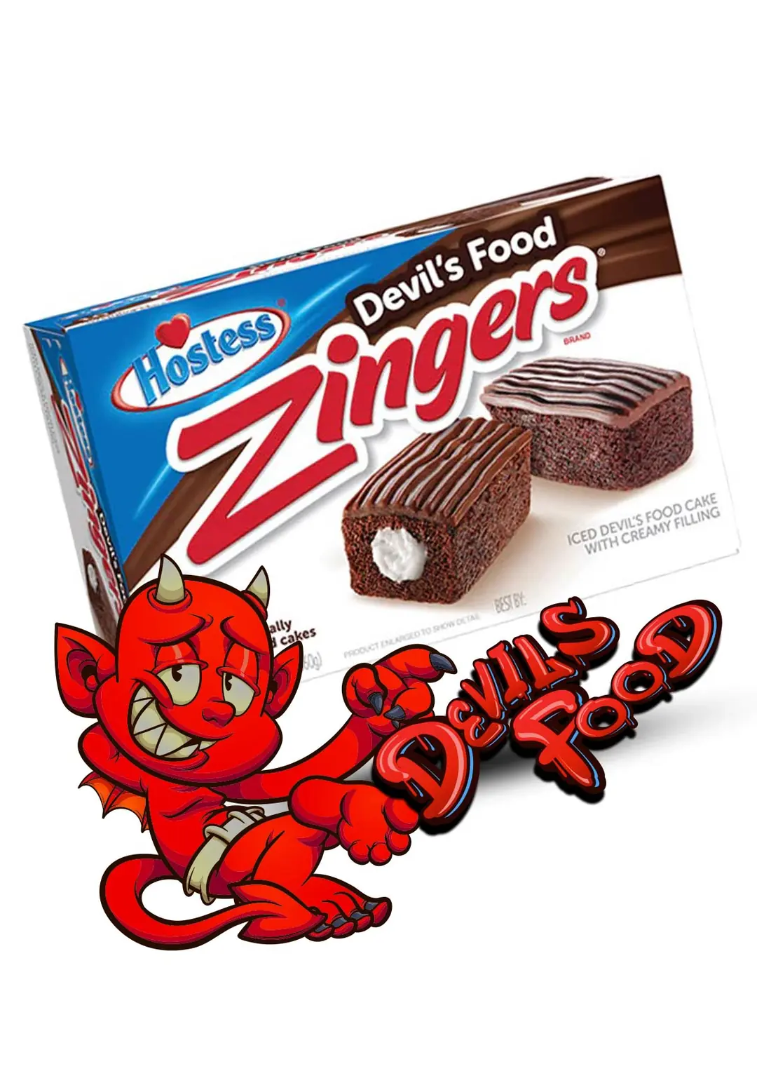 Hostess Devil's Food Chocolate Zingers 360g