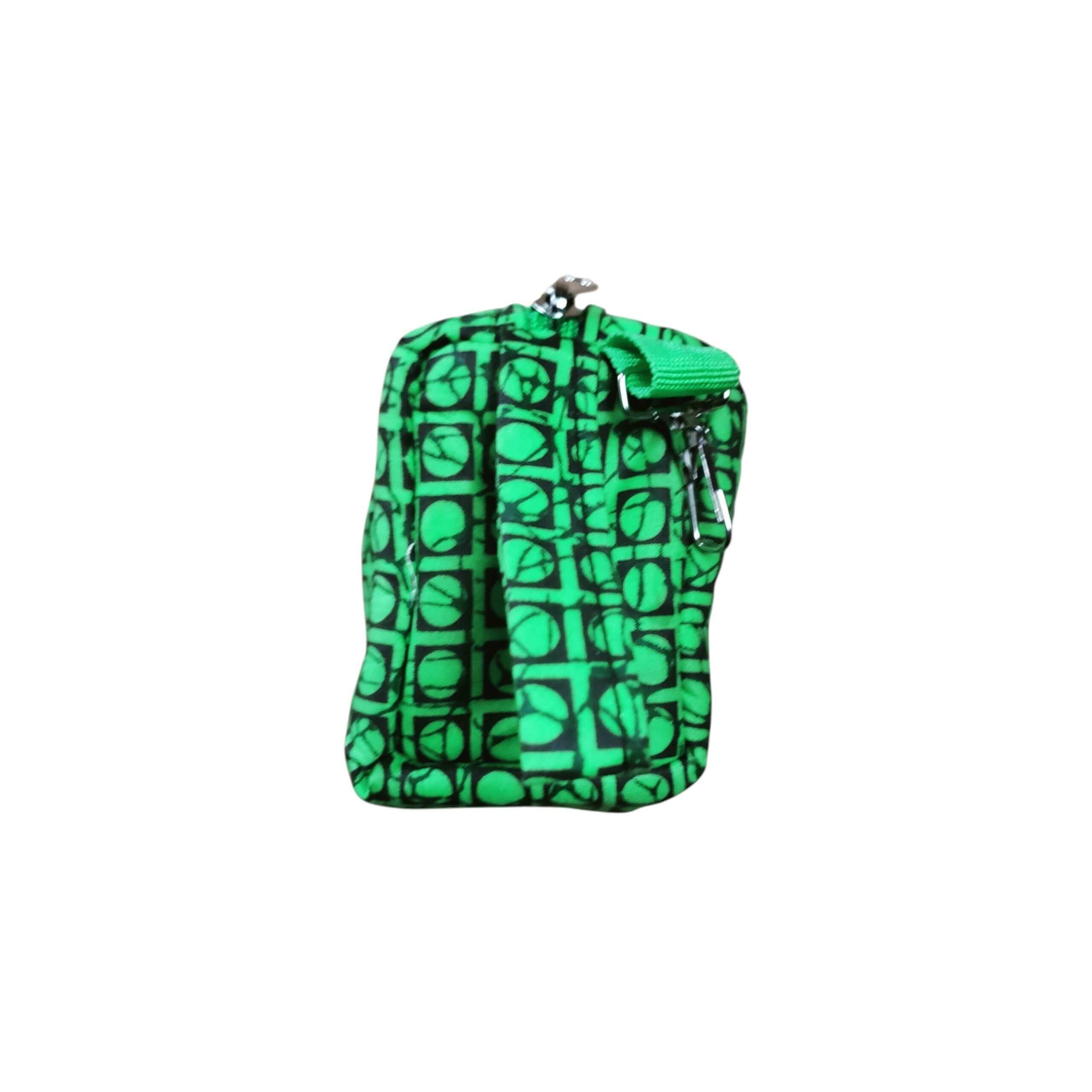 African Print Pencil case / Pencil pouch / Cosmetic purse - Cubes