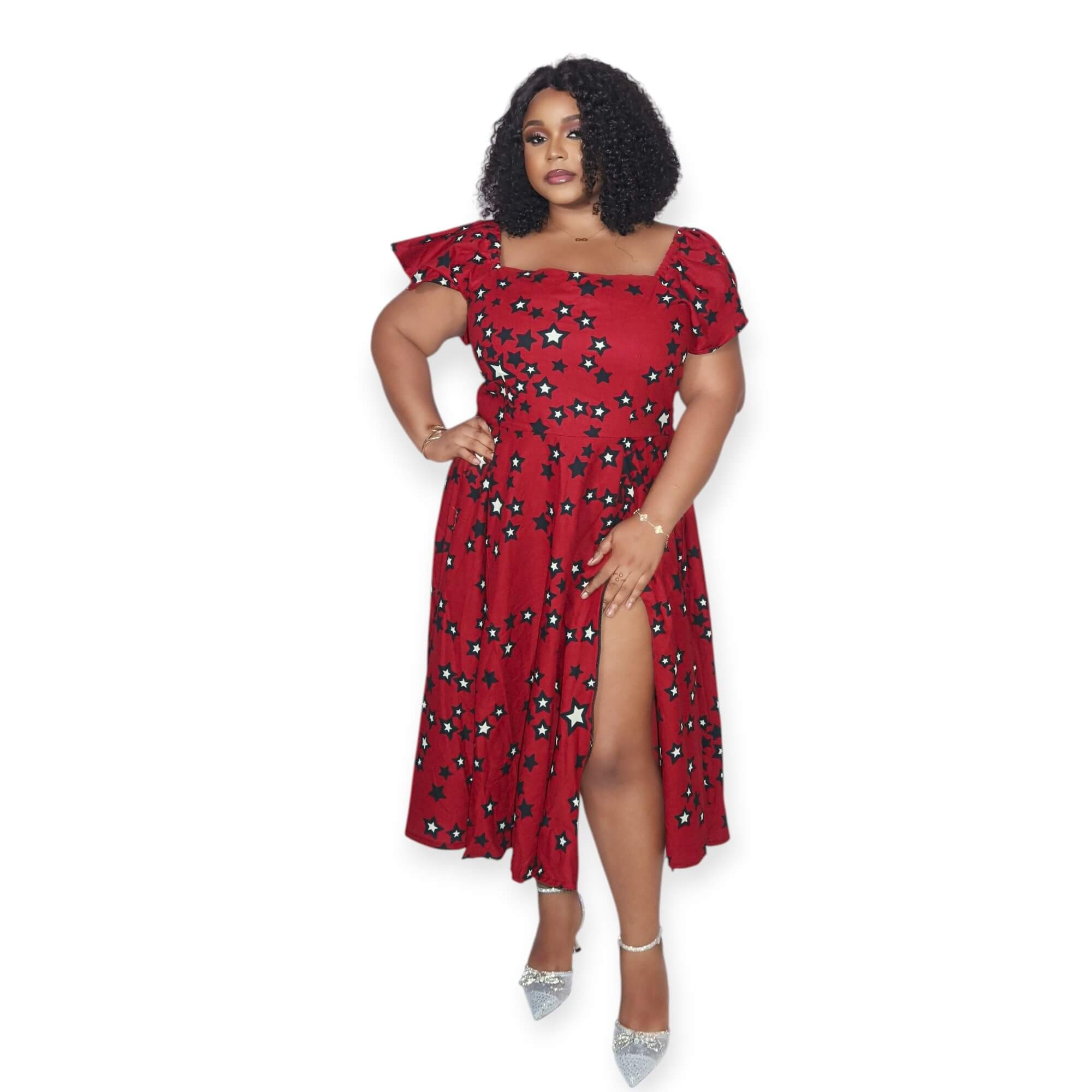 Fayoke - Afrikanischer Print Midikleid