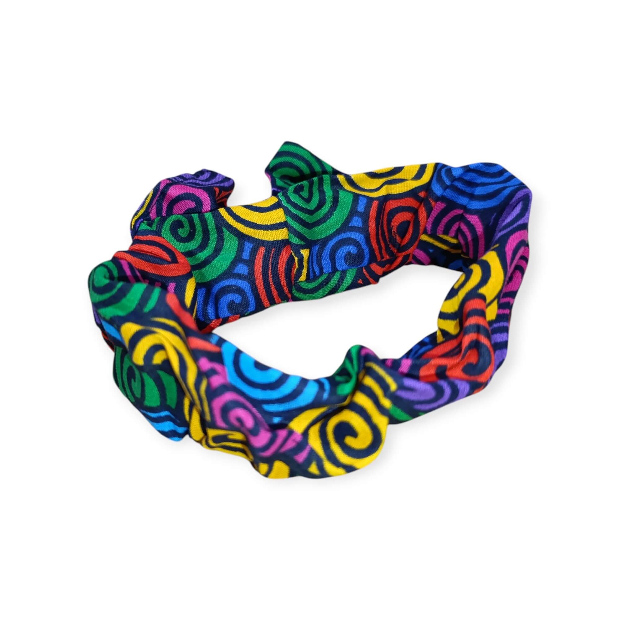 Simi - Afrikanischer Print Kinderrock und Stirnband mit Schleife Set