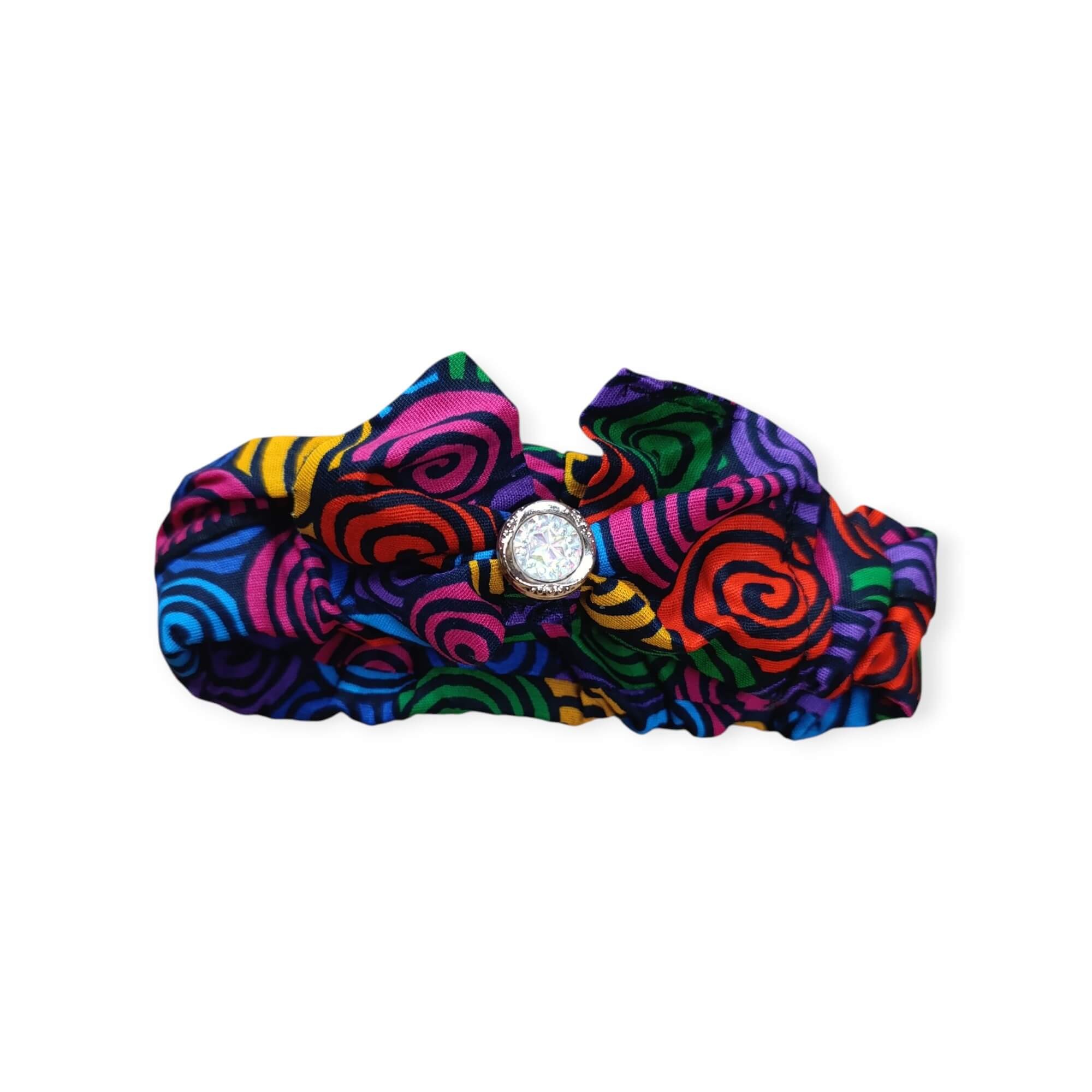 Simi - Afrikanischer Print Kinderrock und Stirnband mit Schleife Set