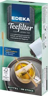 Edeka Teefilter mit Bambusstick Mittel