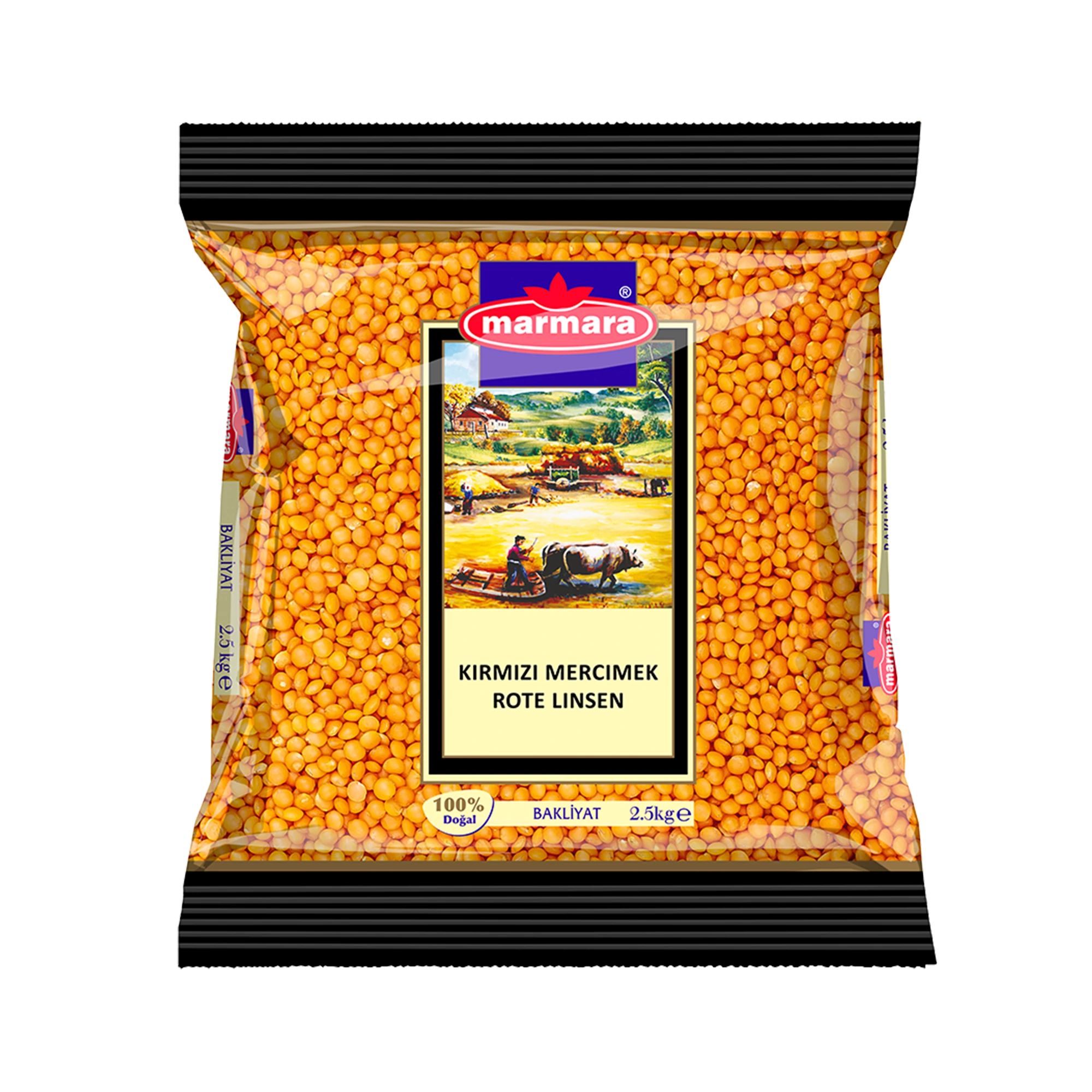 Marmara Rote Linsen 2,5 kg-Marmara kirmizi mercimek 2.5 kg