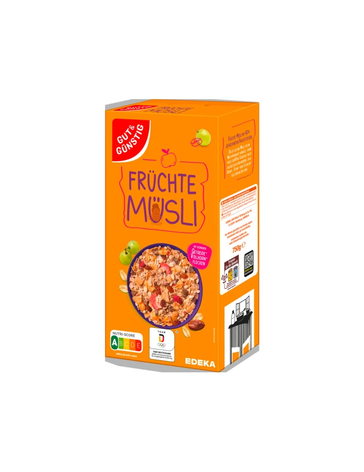 G&G Früchte Müsli 750 gr