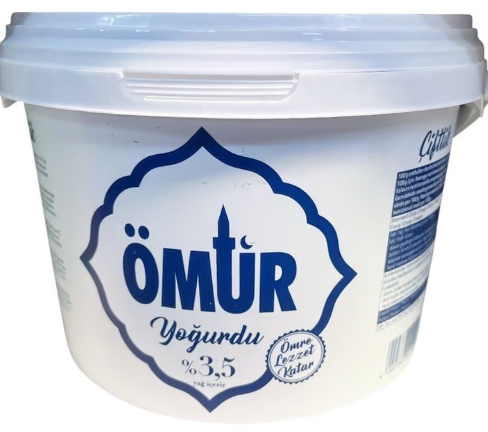 Ömür 3,5% (2,5 kg )yoghurt