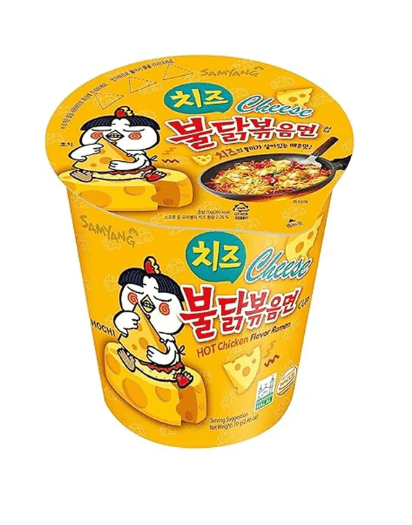 Samyang Buldak Nudel Ramen Huhn Käse Sari Cup Tabak 70 gr