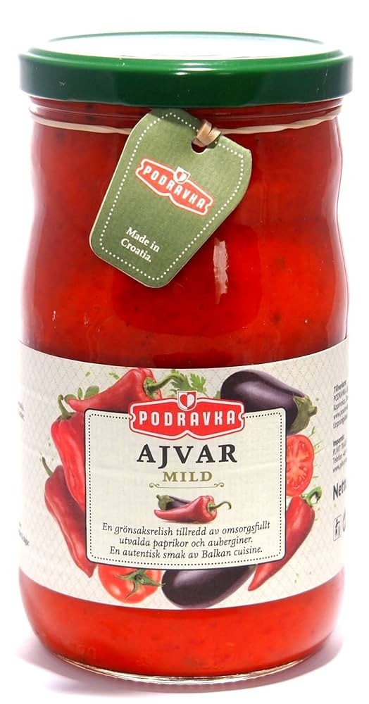 Podravka ajvar mild 720ml