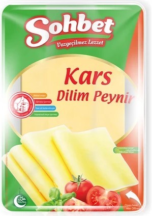 Sohbet Kars Dilim Kasar Peynir 150gr