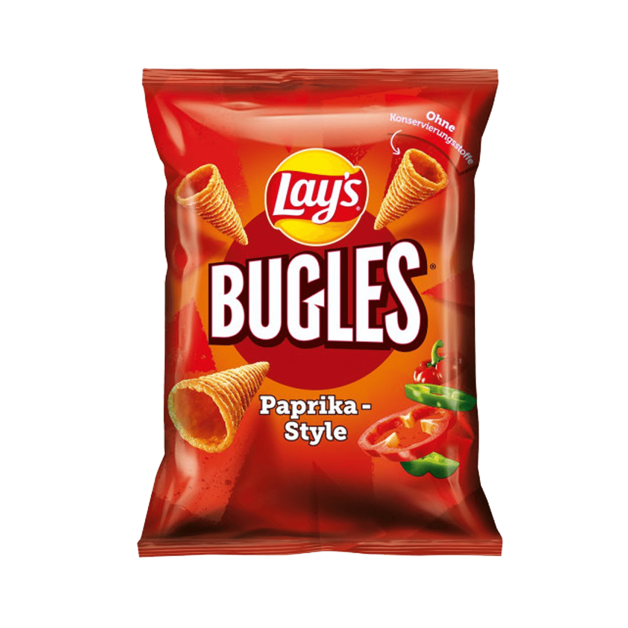 Lays bugles paprika 75 gr