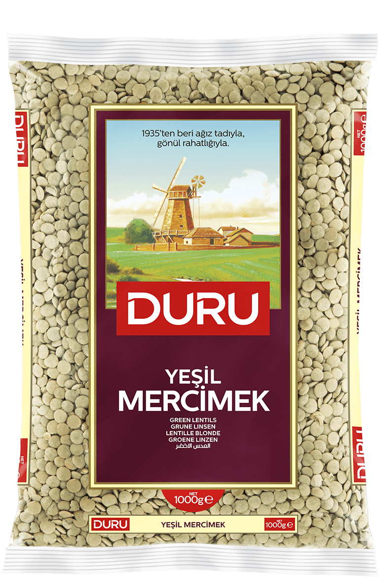 Duru Grüne Linsen 1 kg-Duru yesil mercimek 1 kg