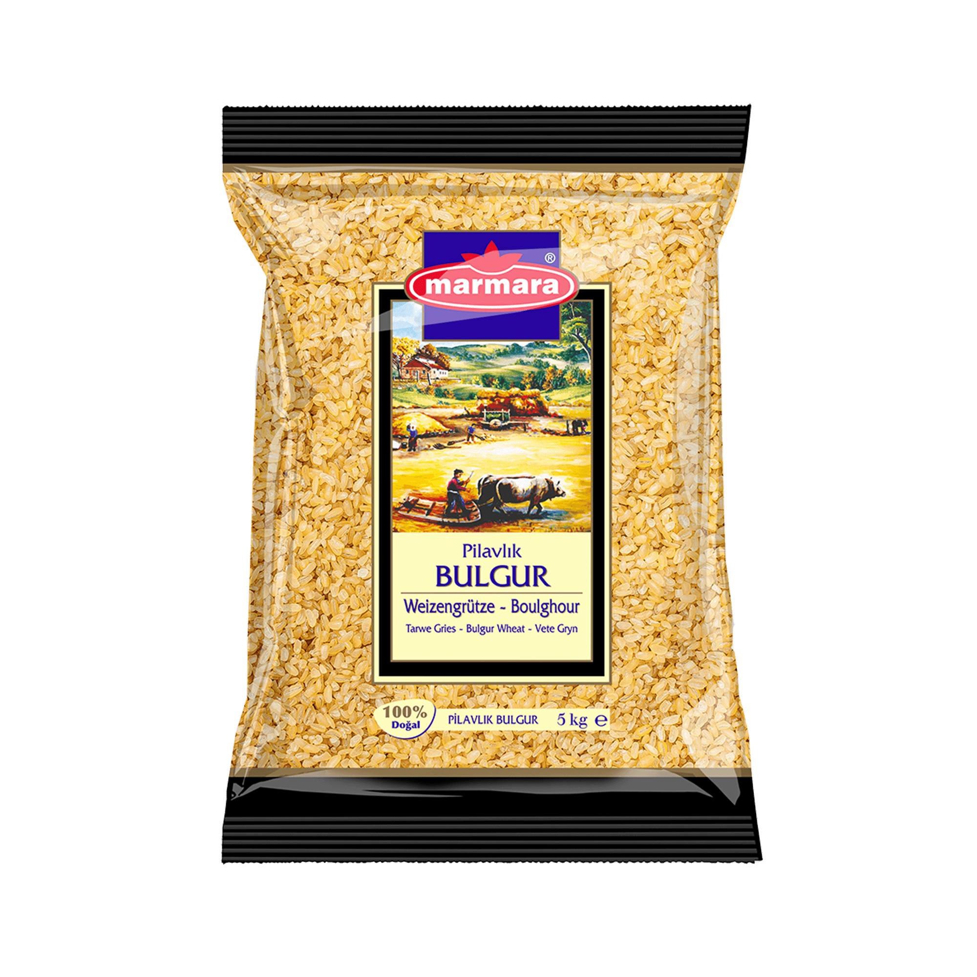 Marmara Groß Bulgur Für Reis 5 kg-Marmara iri pilavlik bulgur 5 kg