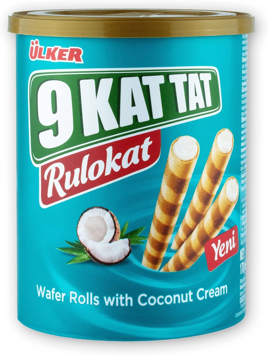 Ülker Rulo kat Findik Teneke Gofret 170 gr