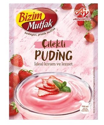 Bizim mutfak puding cilek 120 gr