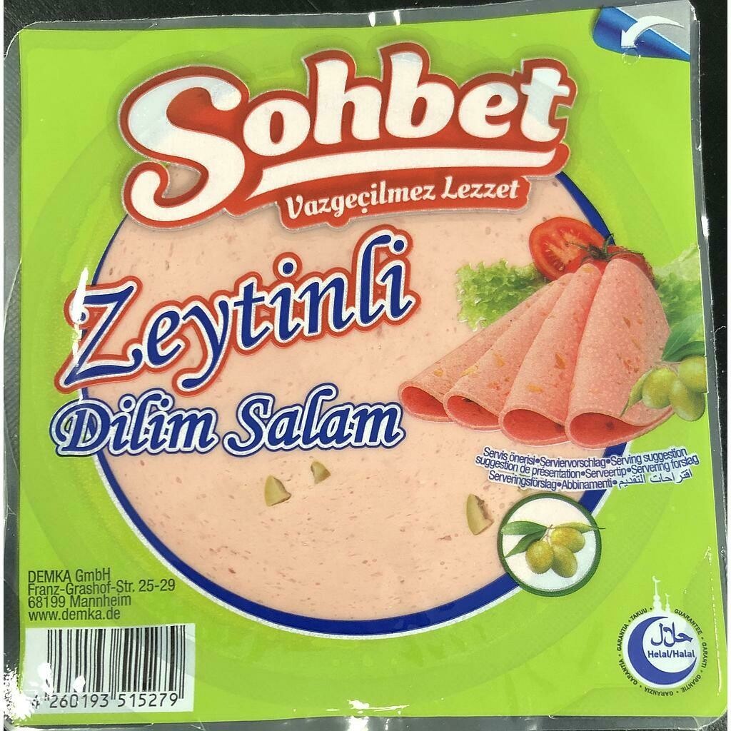 Sohbet zeytinli dilim 200 g