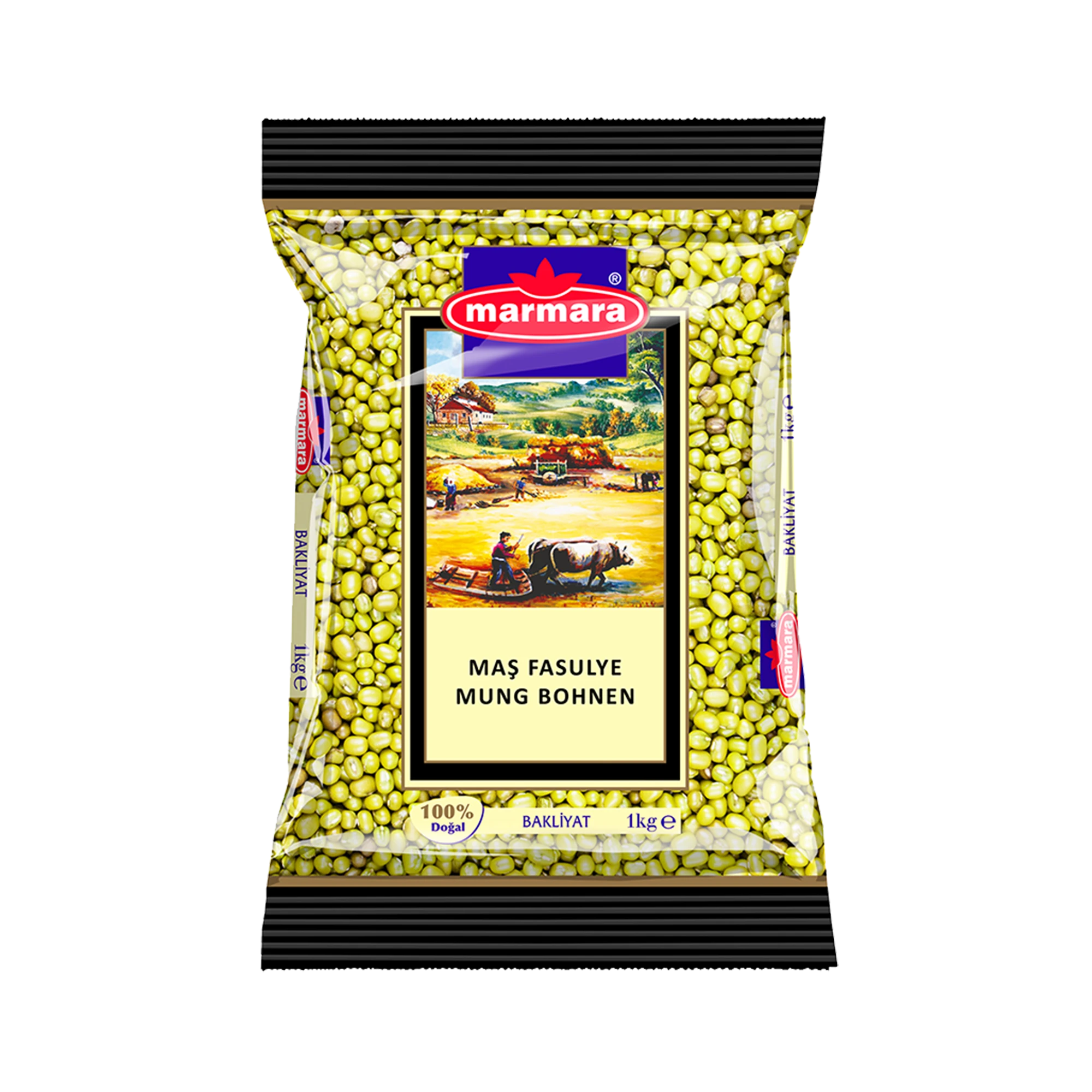 Marmara Mungbohnen 1 kg-Marmara Mas Fasulye 1 kg