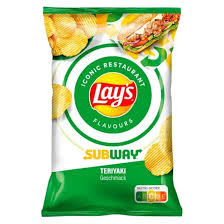 Lays subway teriyaki 150gr