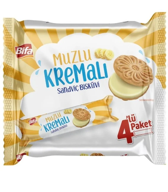 Bifa banana sandvic biscuit 240 g