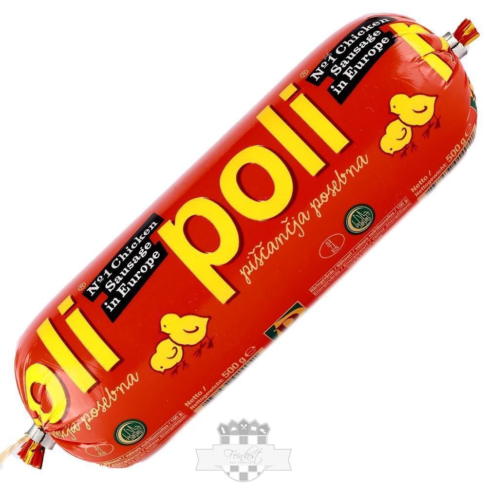 Poli hühnerwurst  tavuk salam extra 500 gr