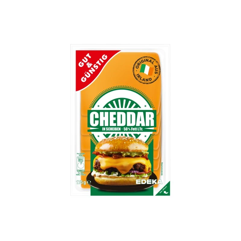 G&G Cheddar rot 50% 175 gr