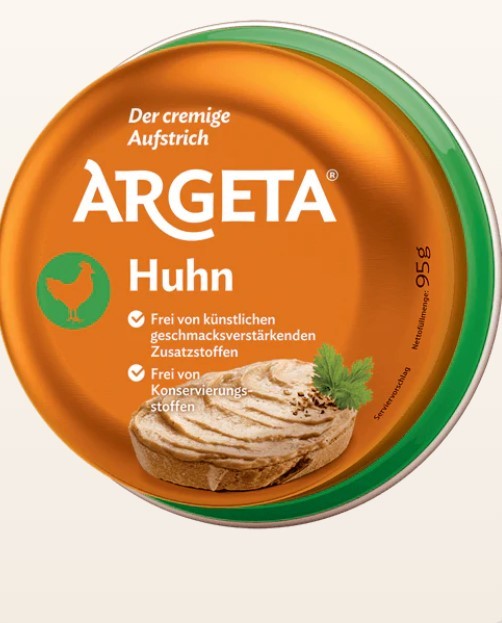 Argeta hühnerfleischaufstrich classik 95 gr
