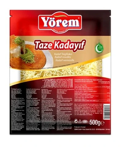 Yörem taze kadayif