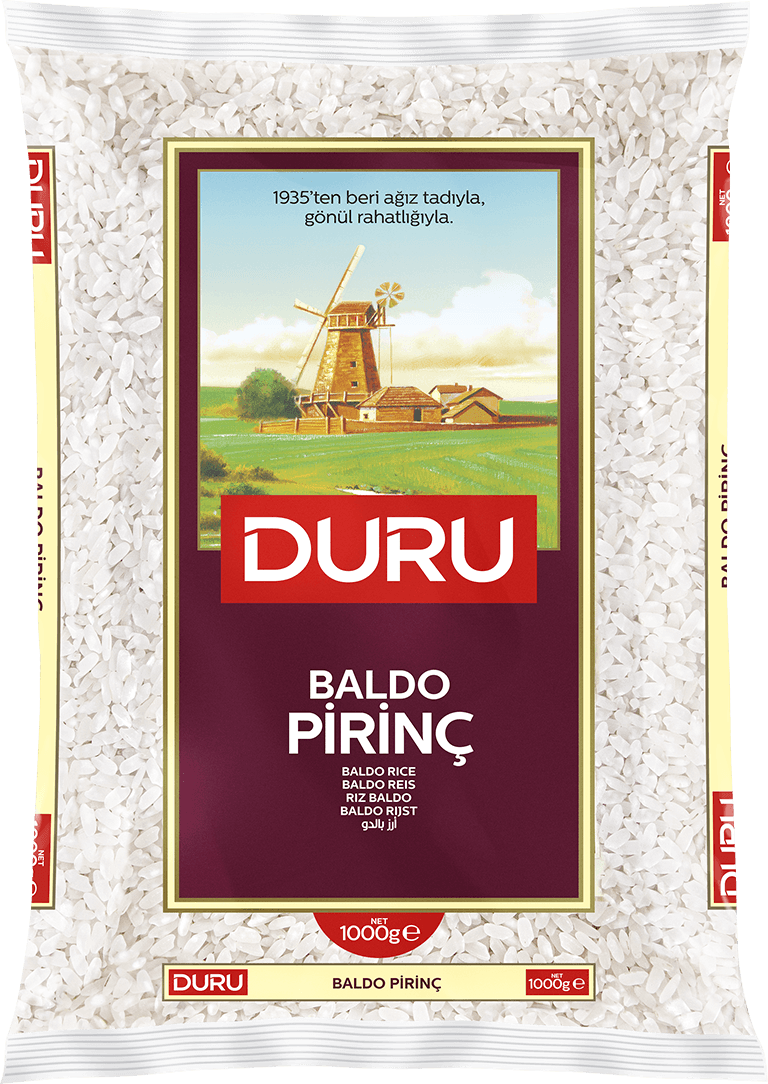 Duru Türkischer Baldo Reis 1 kg-Duru Türk Baldo Pirinc 1 kg