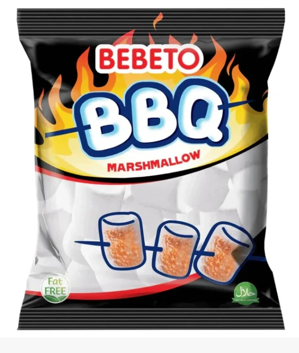 Bebeto bbq marshmellow 250gr