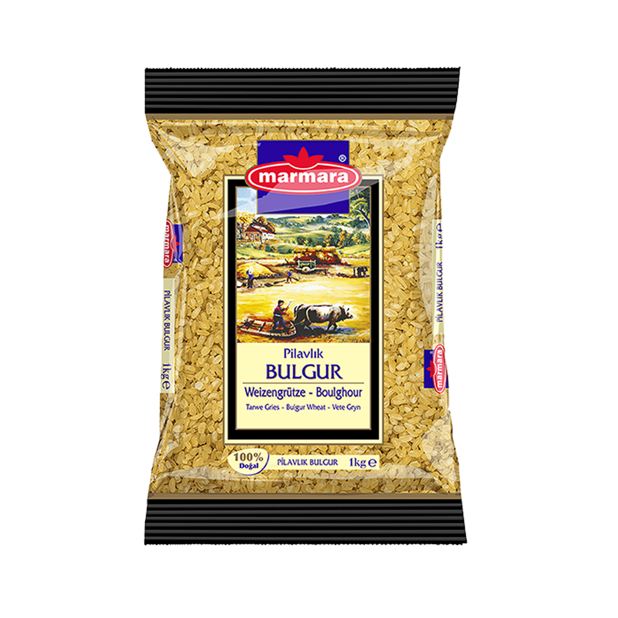 Marmara Weizengrütze für Pilaw 1 kg- Marmara pilavlik bulgur 1 kg