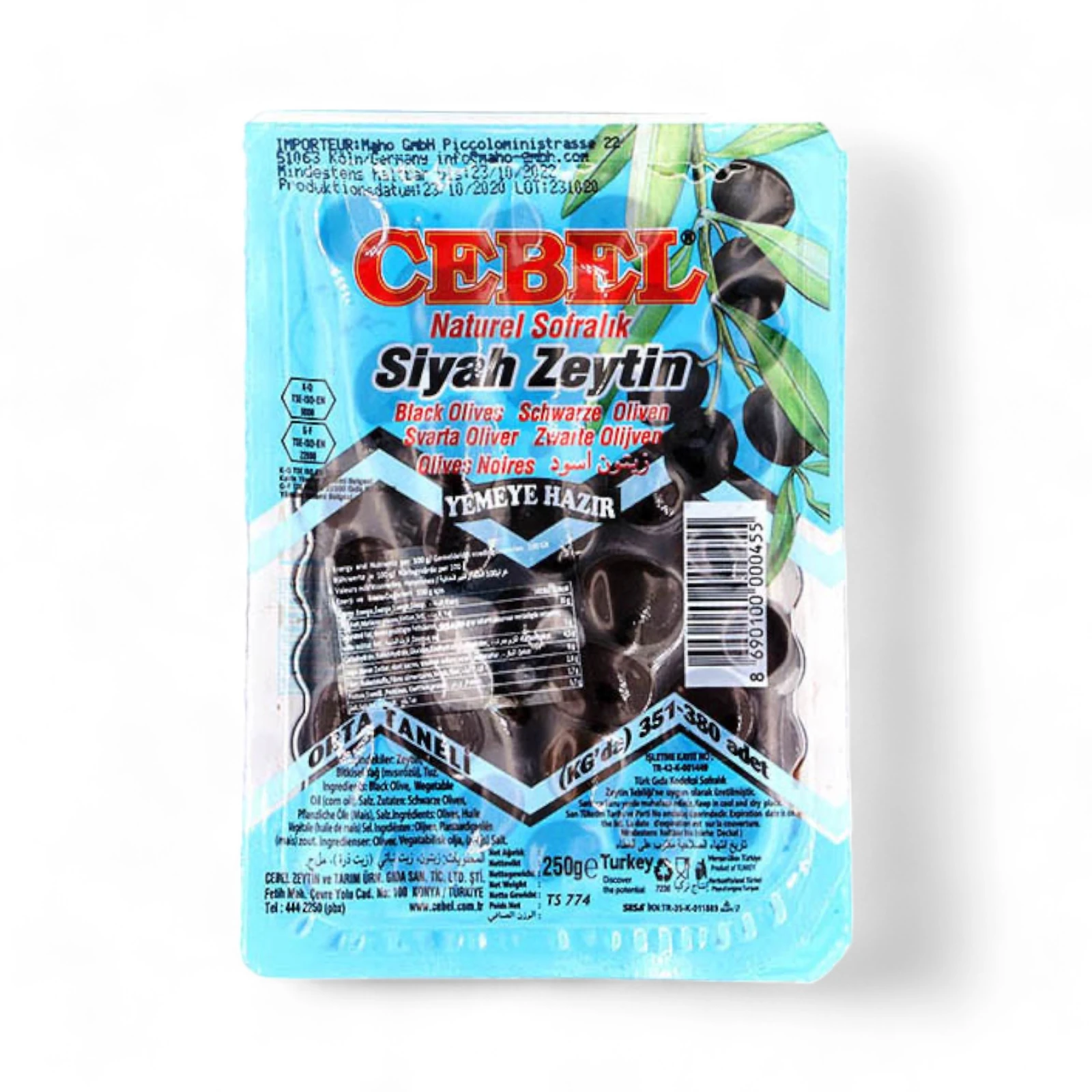 Cebel s zeytin orta taneli (S) 200 g