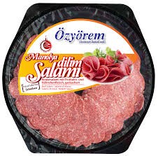Özyörem manolya dilim salam 80 gr.