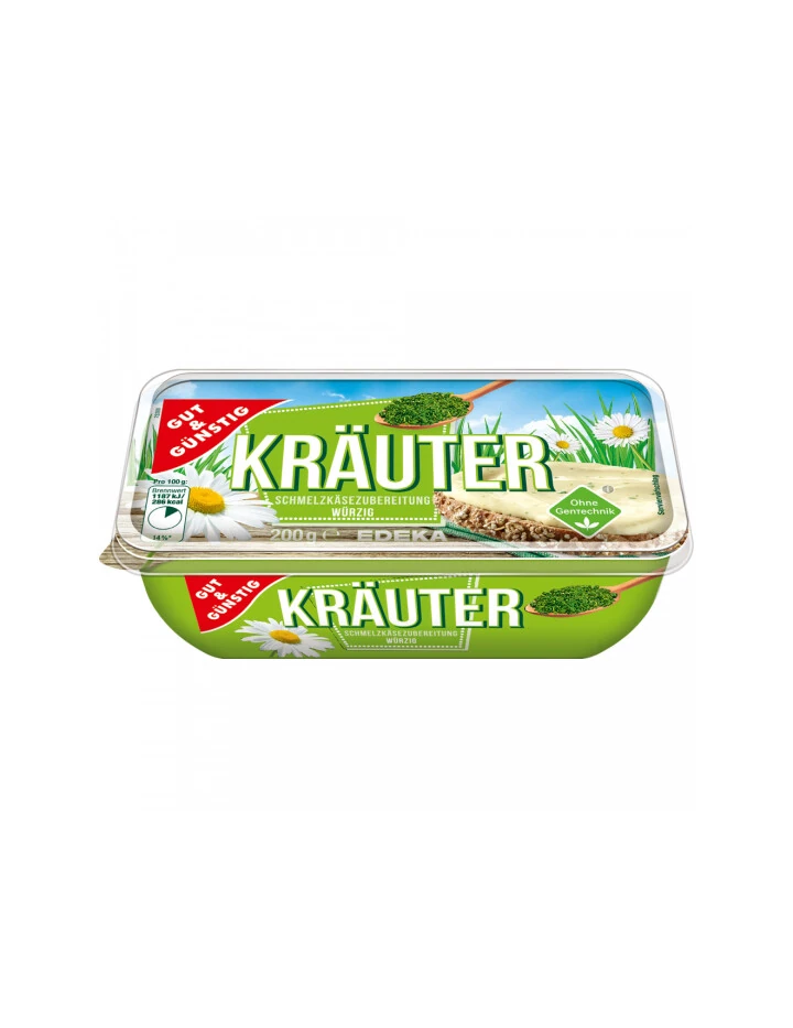 G&G Schmelzkäse Kräuter 200 g