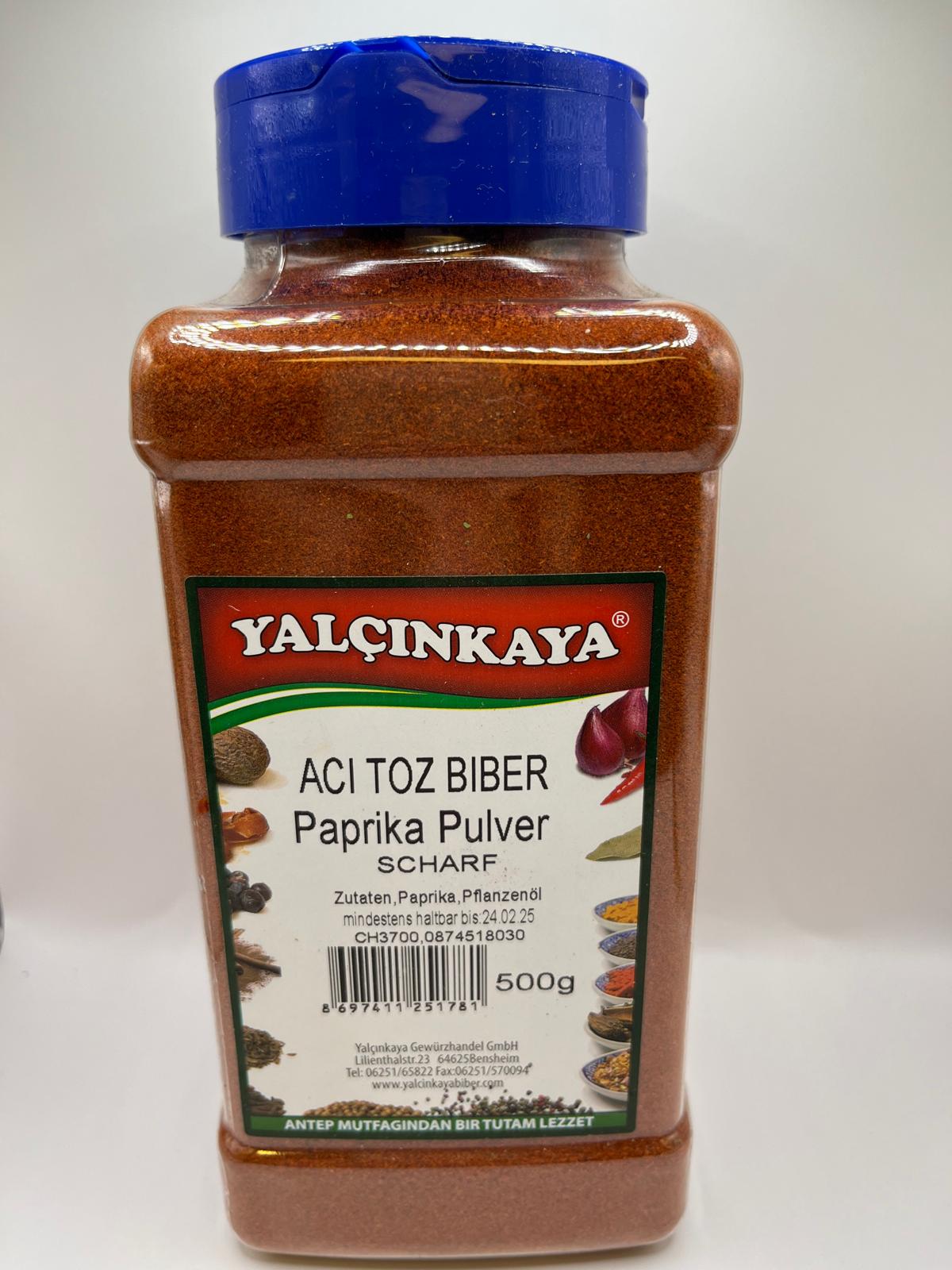 Paprika scharf pulver 1 kg